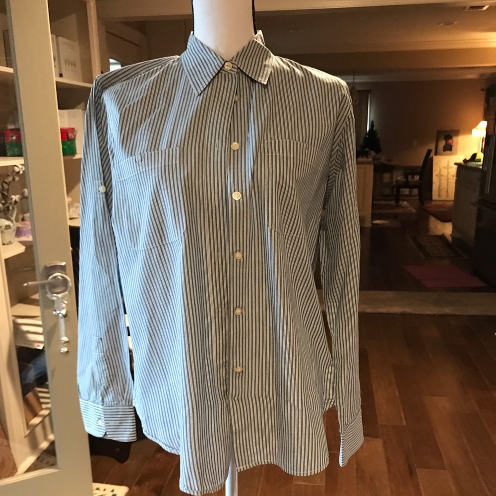 New (2 broken buttons) RL, Sz Large, LS, Shirt